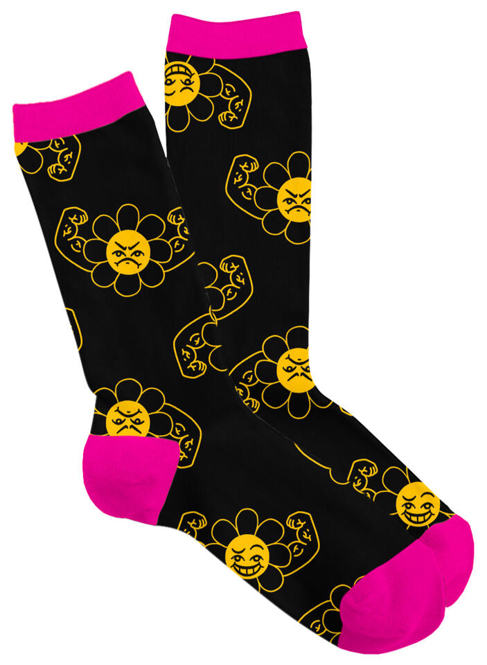 &#39;Flower Power&#39; Socks